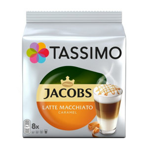 Kapsułki Tassimo Jacobs Latte Macchiato Caramel 8 szt. - opinie w konesso.pl