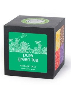 Zielona herbata Vintage Teas Green Tea Natural 100g - opinie w konesso.pl