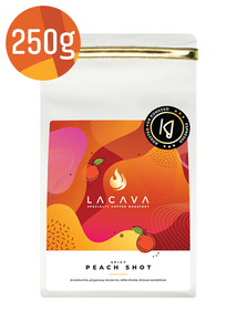 Kawa ziarnista LaCava Spicy Peach Shot 250g - NIEDOSTĘPNY - opinie w konesso.pl