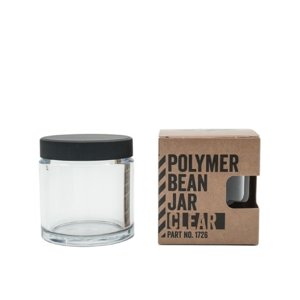 Słoik na kawę Comandante Polymer Bean Jar Clear - opinie w konesso.pl