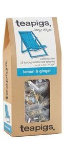 Ziołowa herbata teapigs Lemon & Ginger 15x2,5g - opinie w konesso.pl