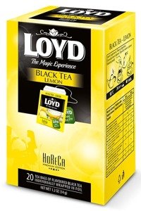 Herbata Loyd Tea Lemon 20x1,7g - opinie w konesso.pl