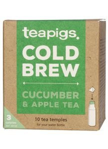 Owocowa herbata teapigs Cucumber & Apple - Cold Brew 10x2,5g - opinie w konesso.pl