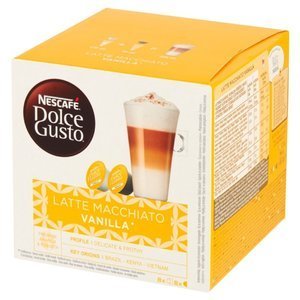 Kapsułki Nescafé Dolce Gusto Latte Macchiato Vanilla 16 sztuk - NIEDOSTĘPNY - opinie w konesso.pl