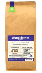 Kawa ziarnista Ingagi Coffee Colombia Supremo 1kg - opinie w konesso.pl