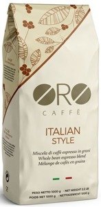 Kawa ziarnista ORO Caffe Italian Style 1kg - opinie w konesso.pl