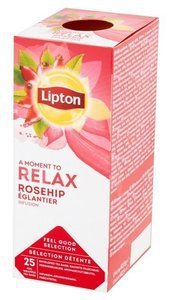 Owocowa herbata Lipton Classic Rosehip 25x2,5g - opinie w konesso.pl
