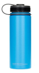 Asobu Alpine Flask - niebieska butelka termiczna 530 ml - opinie w konesso.pl