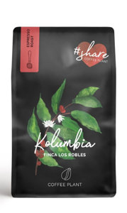 Kawa ziarnista Coffee Plant Kolumbia Finca Los Robles 250g - opinie w konesso.pl