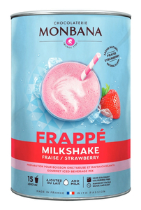 Strawberry Frappe Milkshake Monbana 1kg - opinie w konesso.pl
