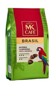Kawa ziarnista MK Cafe Brasil 100% Arabika 400g - opinie w konesso.pl
