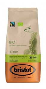 BIO Kawa ziarnista Bristot Bio Organic 500g - NIEDOSTĘPNY - opinie w konesso.pl