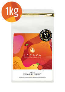 Kawa ziarnista LaCava Spicy Peach Shot 1kg - NIEDOSTĘPNY - opinie w konesso.pl