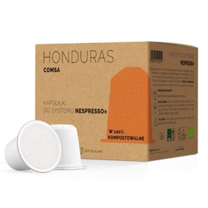 Kapsułki kompostowalne do Nespresso COFFEE PLANT Honduras Comsa 26 sztuk - NIEDOSTĘPNY - opinie w konesso.pl