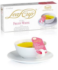 Biała herbata Ronnefeldt Leaf Cup Fruity White 15x2,1g - NIEDOSTĘPNY - opinie w konesso.pl