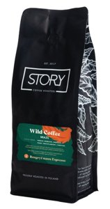 Kawa ziarnista Story Wild Coffee Brazylia Sitio Sao Lucas 1kg - opinie w konesso.pl