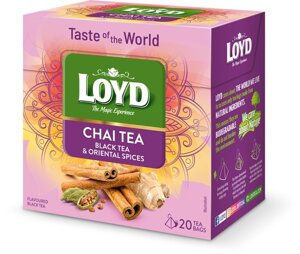 Herbata Loyd Chai Tea 20x1,8g - opinie w konesso.pl