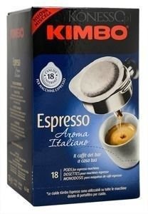 Kawa Kimbo Aroma Italiano - saszetki ESE 18szt - opinie w konesso.pl