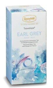 Czarna herbata Ronnefeldt Teavelope Earl Grey 25x1,5g - opinie w konesso.pl