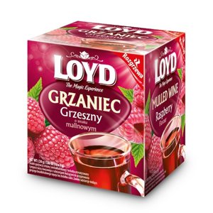 Herbata Loyd Grzaniec Grzeszny o smaku malinowym 10x3g - opinie w konesso.pl