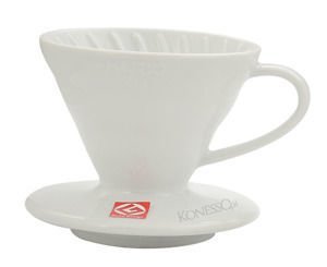 Ceramiczny Drip Hario V60-01 - Biały - opinie w konesso.pl