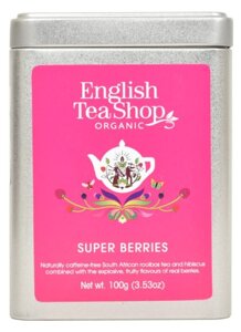 Herbata owocowa English Tea Shop Superberries 100g - opinie w konesso.pl