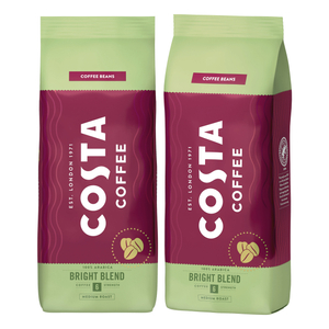 ZESTAW - Kawa ziarnista Costa Coffee Bright Blend  2x1kg - opinie w konesso.pl