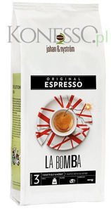 Kawa ziarnista Johan & Nyström Espresso La Bomba 500g - NIEDOSTĘPNY  - opinie w konesso.pl
