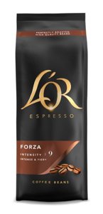 Kawa ziarnista L'OR Espresso Forza 500g - opinie w konesso.pl