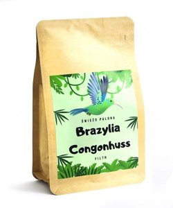 Kawa ziarnista Świeżo Palona Brazil Cerrado Congonhas Natural 250g - opinie w konesso.pl