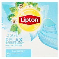 Ziołowa herbata Lipton Classic Peppermint 100x1,6g - opinie w konesso.pl