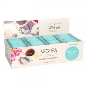 Herbata Veertea Yerba Mate & Grapefruit 100x2g - opinie w konesso.pl