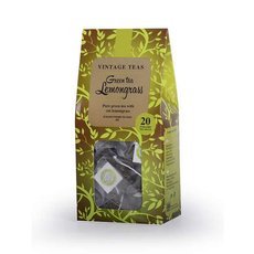 Zielona herbata Vintage Teas Green Tea Lemongrass 20x2,5g - opinie w konesso.pl