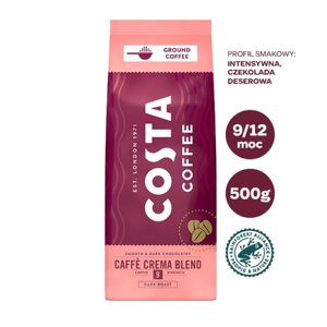 Kawa mielona Costa Coffee Crema Blend 500g - opinie w konesso.pl
