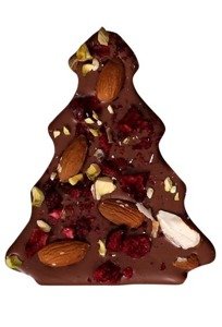 Choinka z mlecznej czekolady M.Pelczar Chocolatier 50g - opinie w konesso.pl