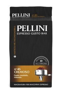 Kawa mielona Pellini Espresso Gusto Bar Cremoso No.46 250g - opinie w konesso.pl