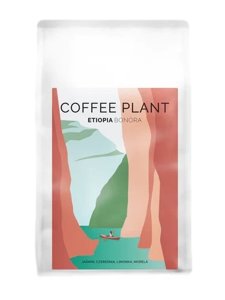 Kawa ziarnista COFFEE PLANT Etiopia Bonora 250g - NIEDOSTĘPNY - opinie w konesso.pl