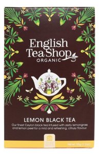 Czarna herbata English Tea Shop Lemon Black Tea 20x1,75g - opinie w konesso.pl