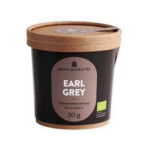Czarna herbata Brown House & Tea Earl Grey 50g - NIEDOSTĘPNY - opinie w konesso.pl