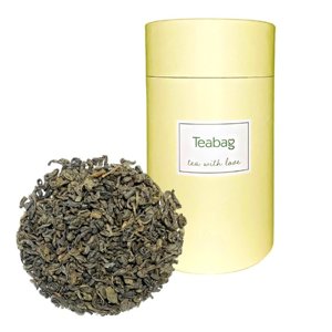 Zielona herbata Teabag China Gunpowder 100g - Żółta tuba - opinie w konesso.pl