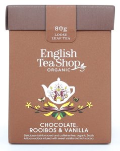 Herbata English Tea Shop Chocolate Rooibos & Vanilla 80g - opinie w konesso.pl