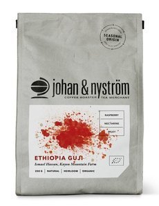 Kawa ziarnista Johan & Nyström Ethiopia Guji  250g - NIEDOSTĘPNY - opinie w konesso.pl