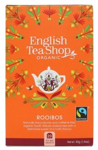 Ziołowa herbata English Tea Shop Rooibos 20x2g - opinie w konesso.pl