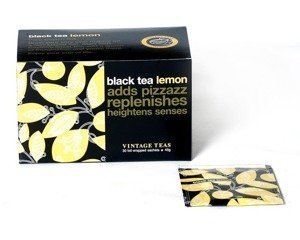 Czarna herbata Vintage Teas Black Tea Lemon - 30x1,5g - opinie w konesso.pl