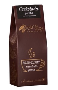 Prawdziwa czekolada pitna M.Pelczar Chocolatier - Gorzka 200g - opinie w konesso.pl