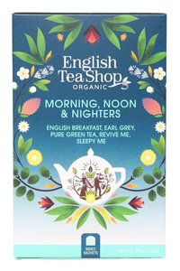 Herbata English Tea Shop Morning Noon Nighters 20 saszetek - opinie w konesso.pl