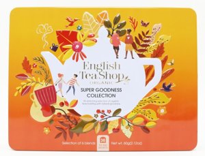 Herbaty English Tea Shop Super Goodness Collection - 36 saszetek w metalowej puszce - opinie w konesso.pl