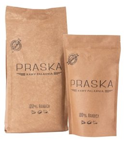 Kawa ziarnista Praska Czarna 1kg - NIEDOSTĘPNY - opinie w konesso.pl