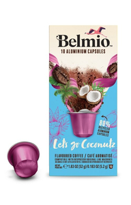 Kapsułki do Nespresso Belmio Let's go Coconutz 10 sztuk - opinie w konesso.pl