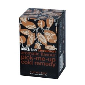 Czarna herbata Vintage Teas Black Tea Cinnamon - 30x1,5g - opinie w konesso.pl